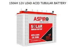 [ASTB-2200-12V-150AH] Aspiro Tubular 12V/150AH Solar Batteries